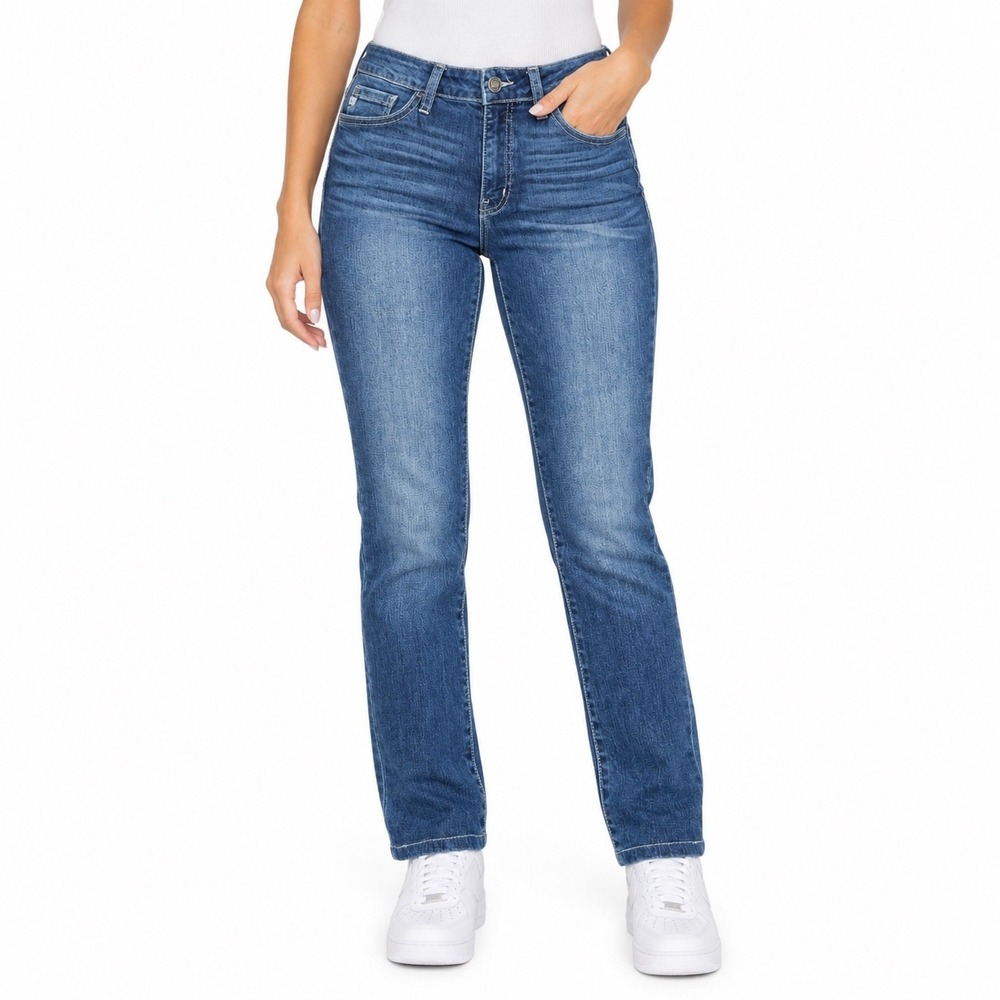 KanCan Los Angeles Womens Skinny Jeans Medium Wash High Rise Size 26